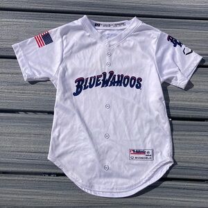 MLB - Marlins Pensacola Blue Wahoos Toddler Authentic Baseball Jersey - 4T